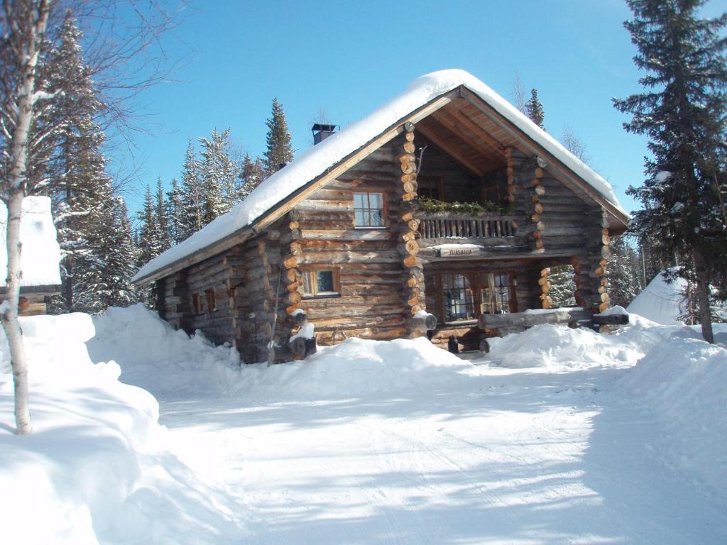 Yllaeshilla Cottage Äkäslompolo Zimmer foto